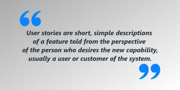 What is user story
